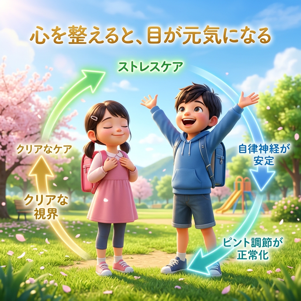 ストレスケアと目の健康の好循環