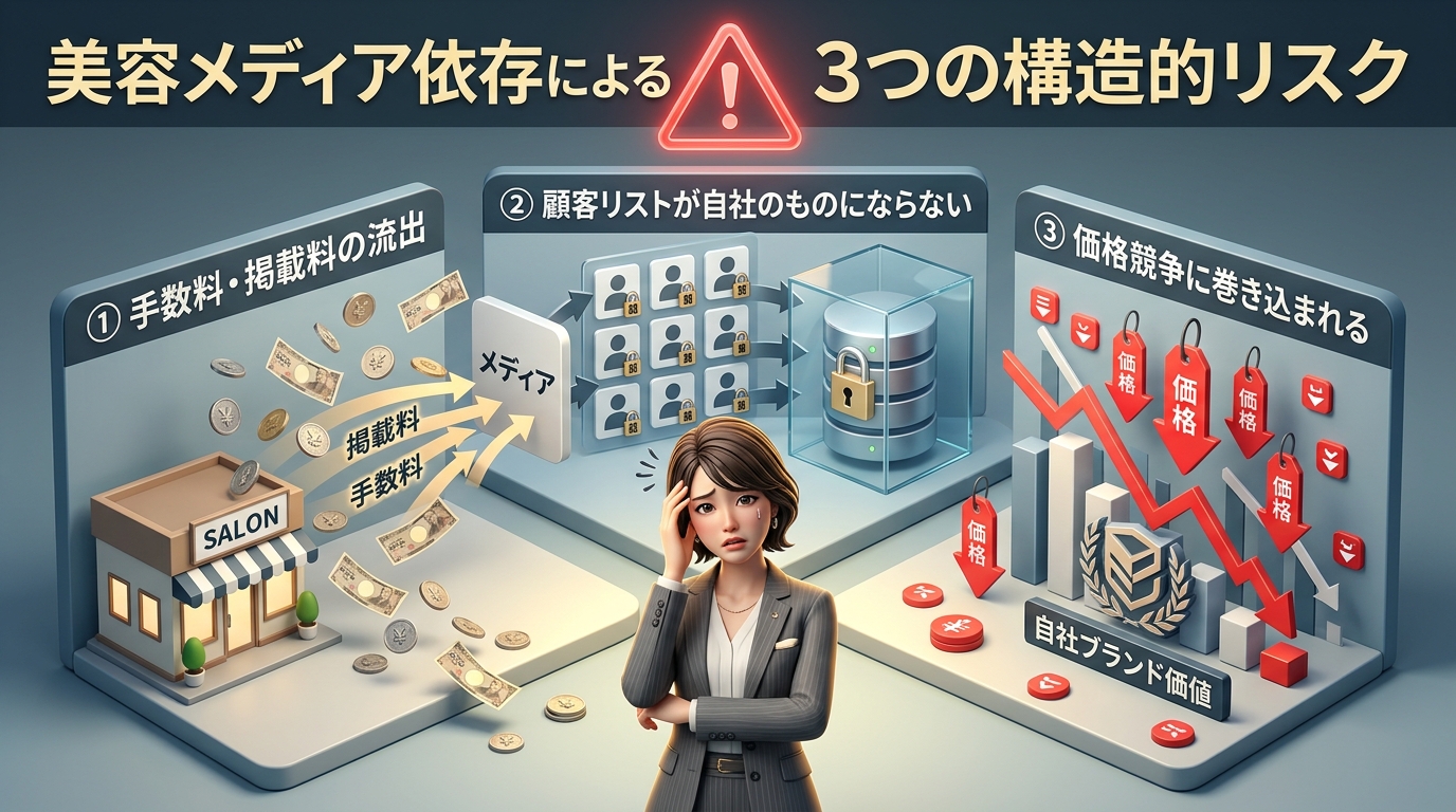 ホットペッパー依存の構造的リスク