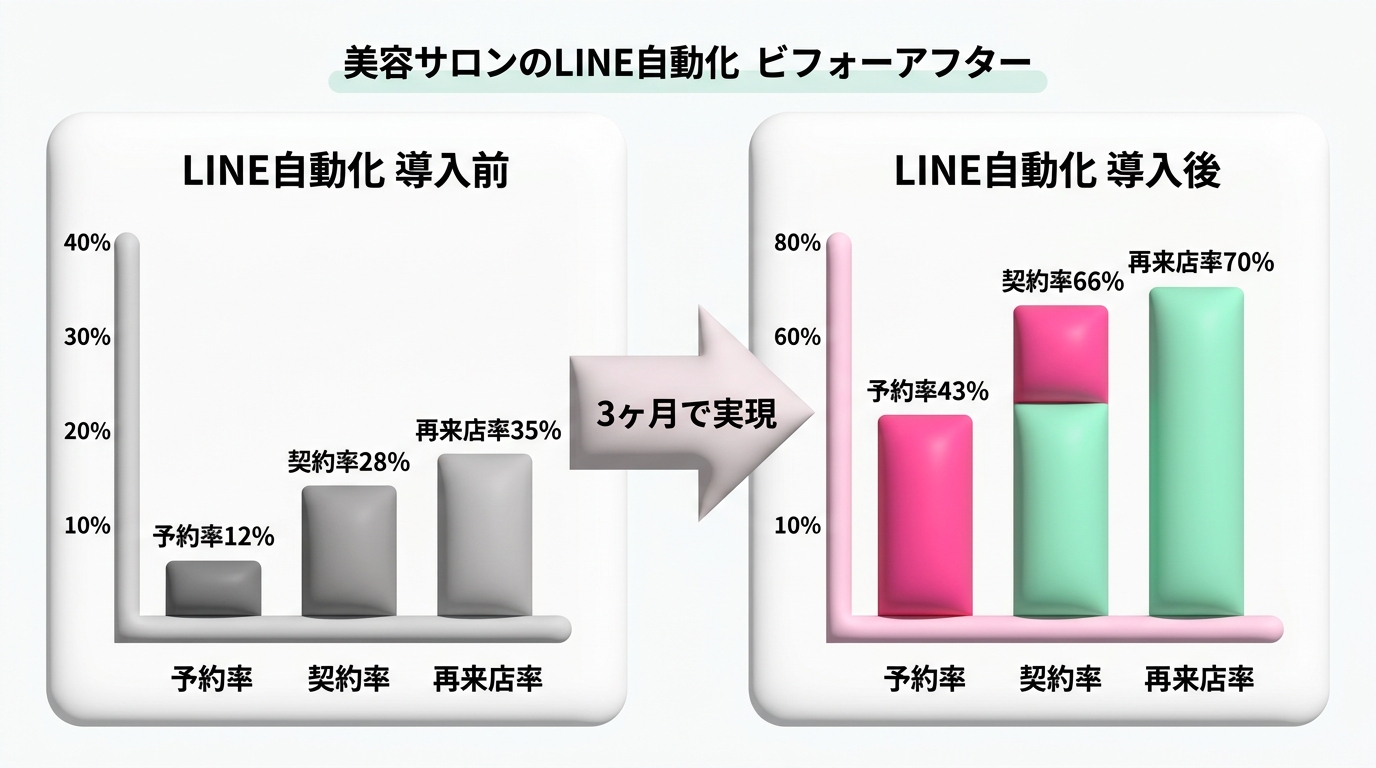 理想と現実の予約率比較グラフ