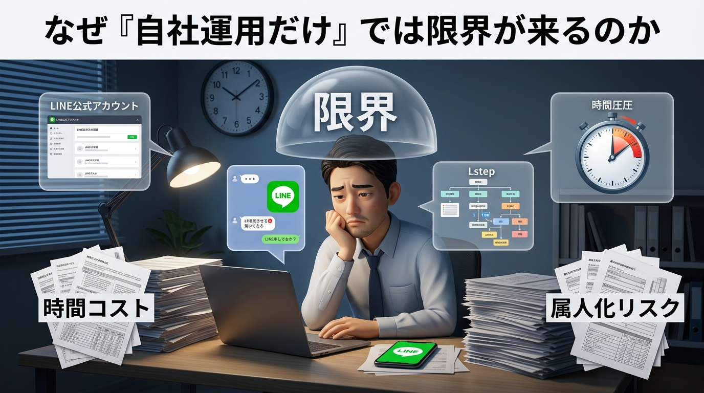 自社運用の限界
