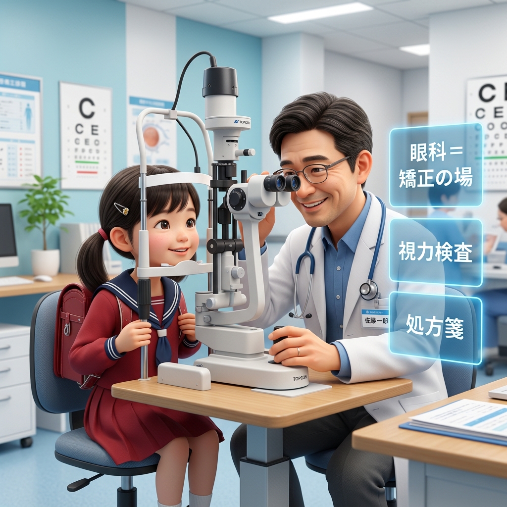 眼科 ＝ 矯正の場