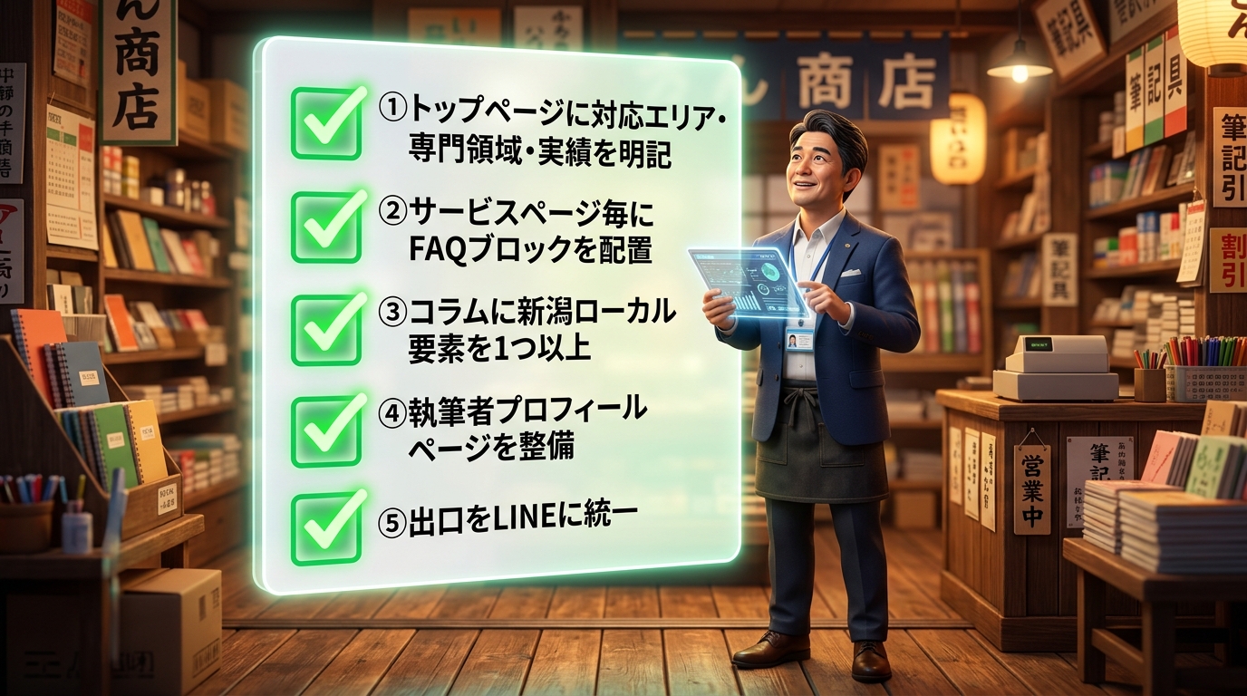AIO対策チェックリスト