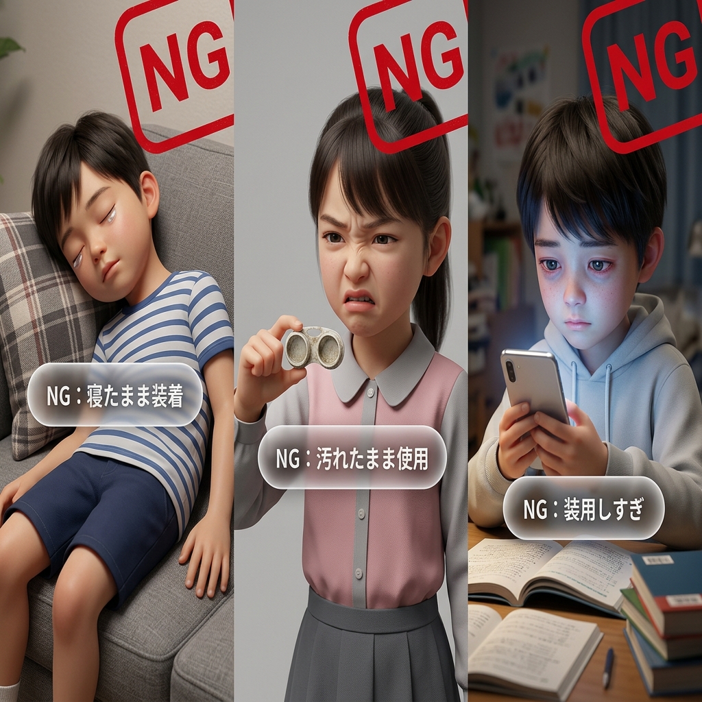 危険なコンタクトの使い方