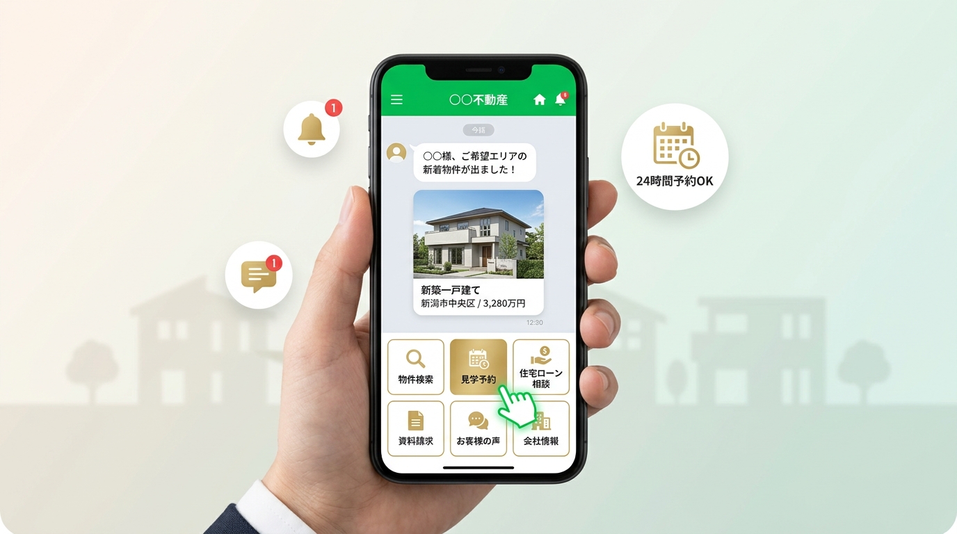 スマホUI予約画面