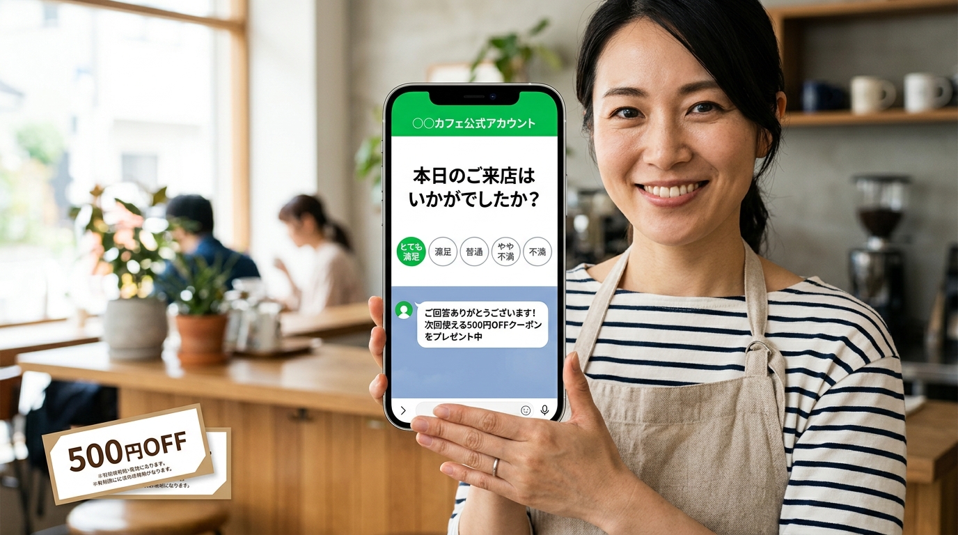 アンケート活用パターン画面