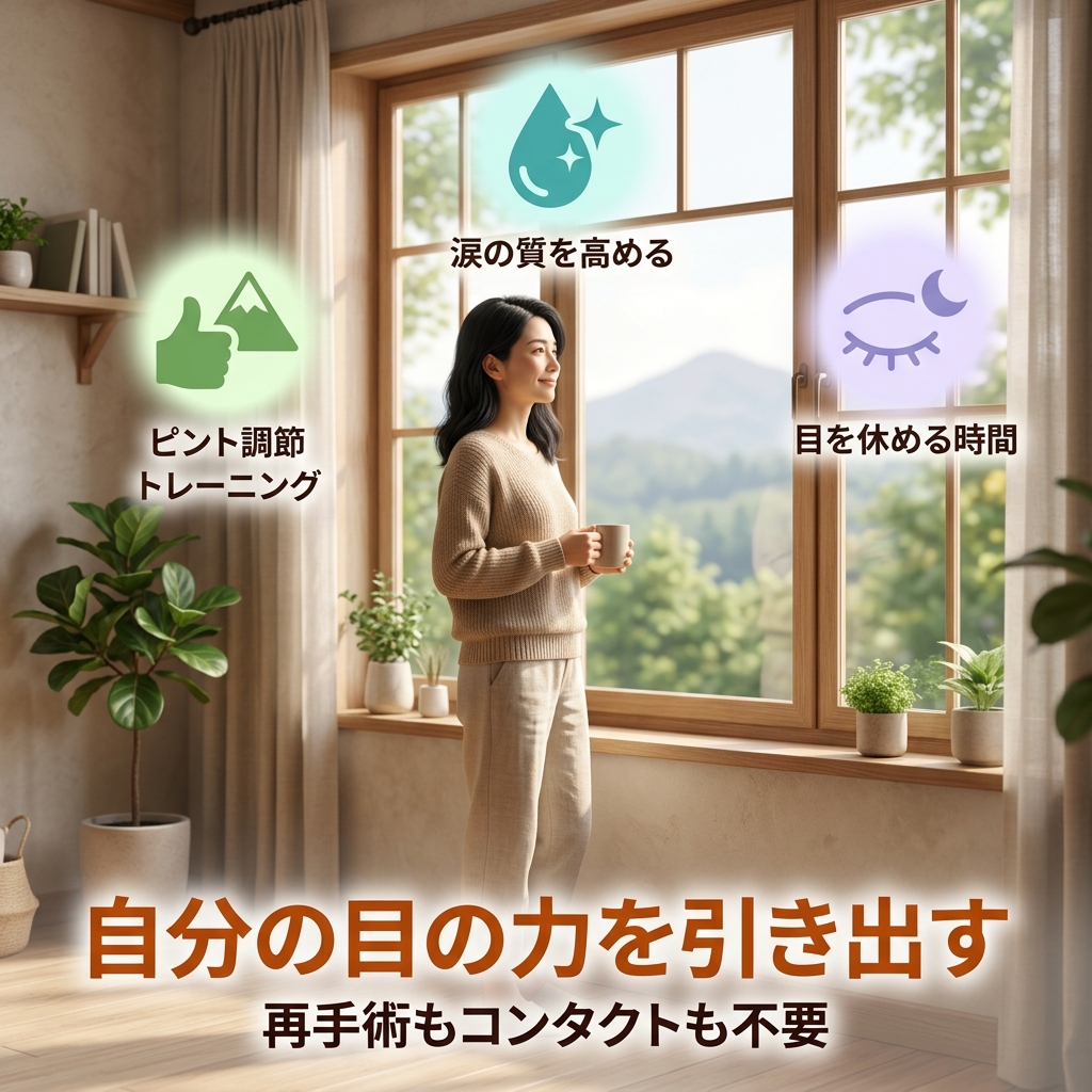 視力回復のための非侵襲的アプローチ