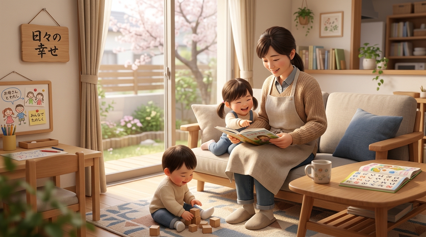 生活習慣ピラミッド:食事・睡眠・外遊びの三角図