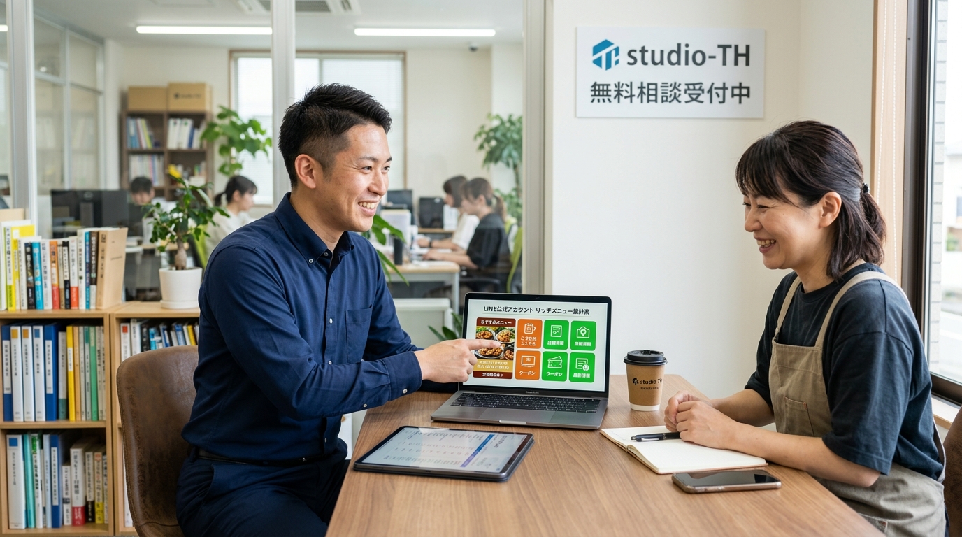 studio-THの無料相談シーン