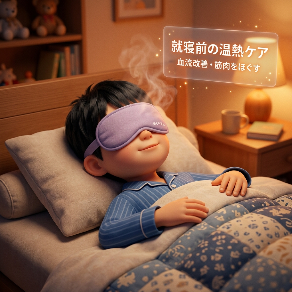 就寝前の温熱ケア