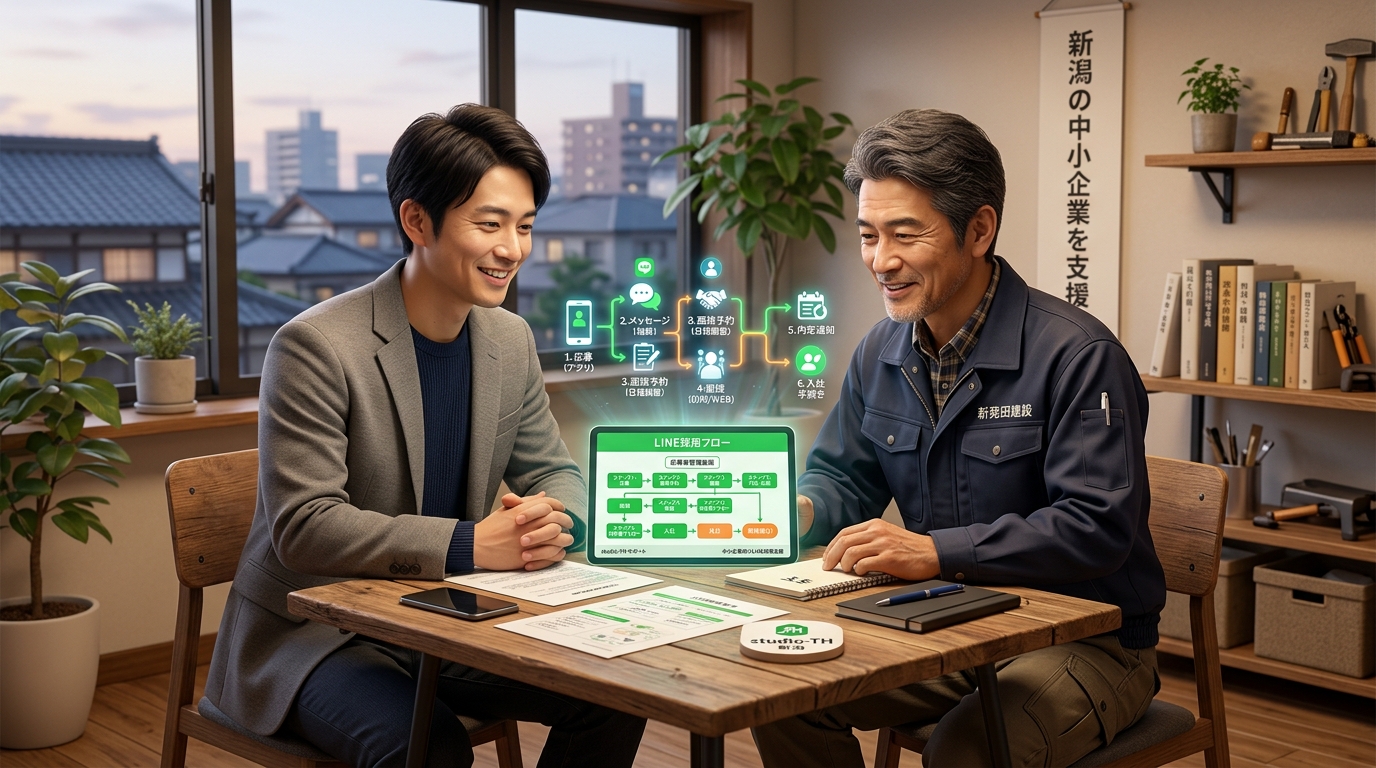studio-THのLINE採用支援
