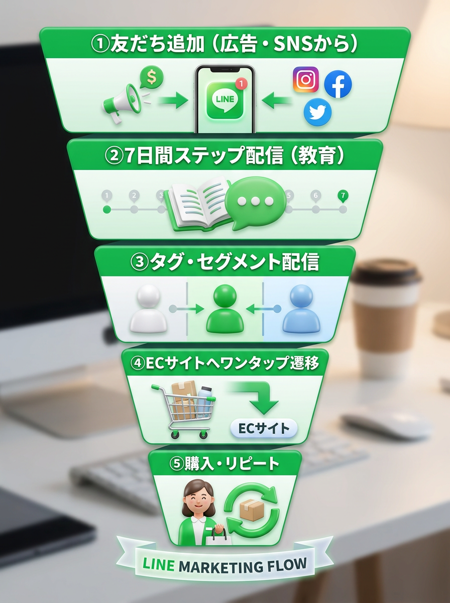 EC×LINE導線設計