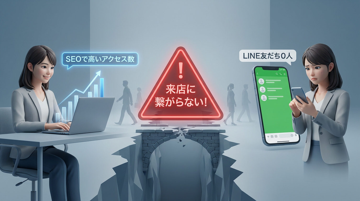SEOとLINEが分断している現状