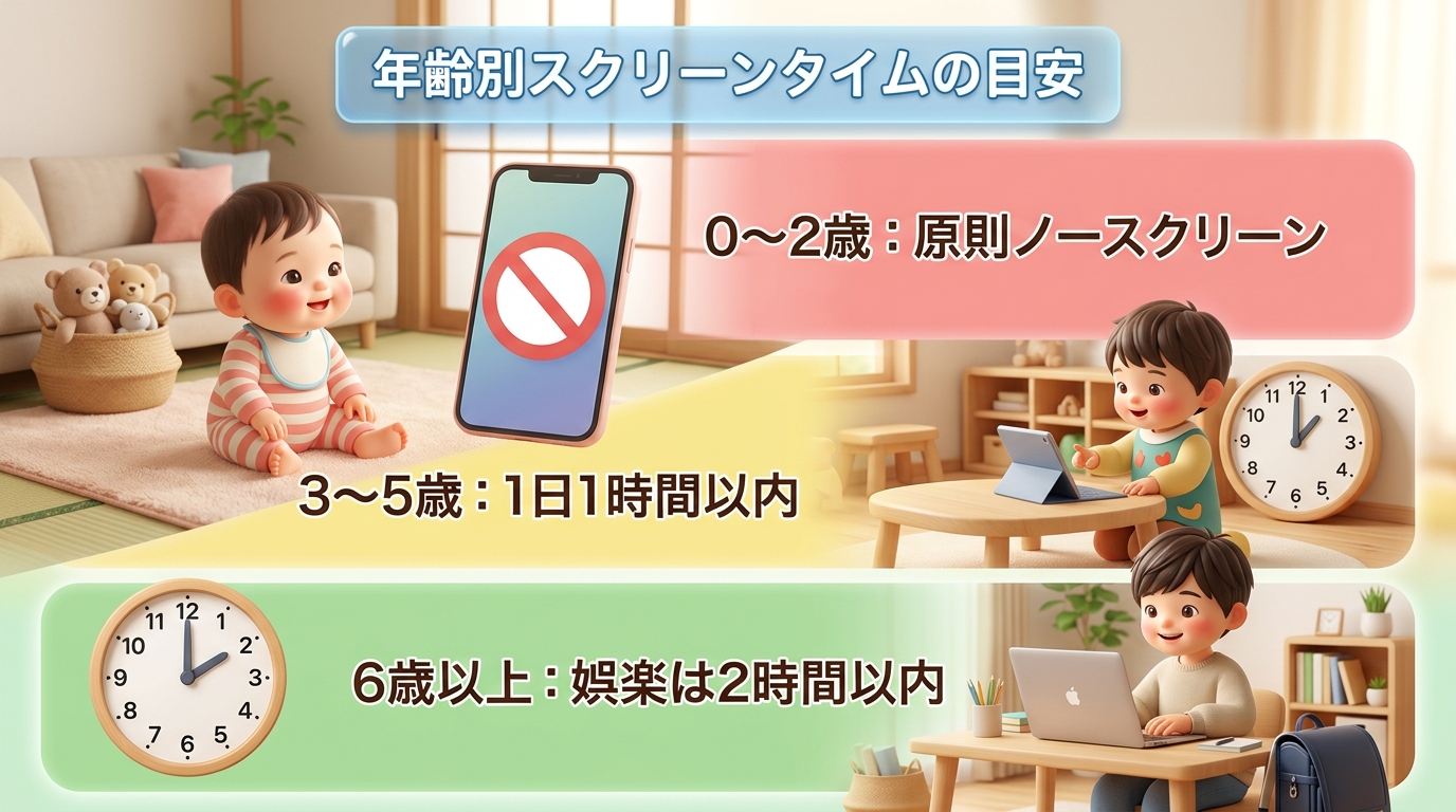 年齢別ガイドのイメージ