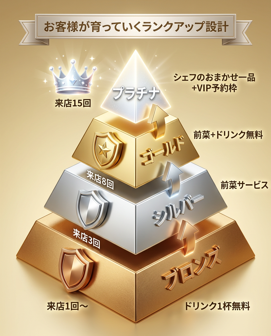 ランクアップ設計