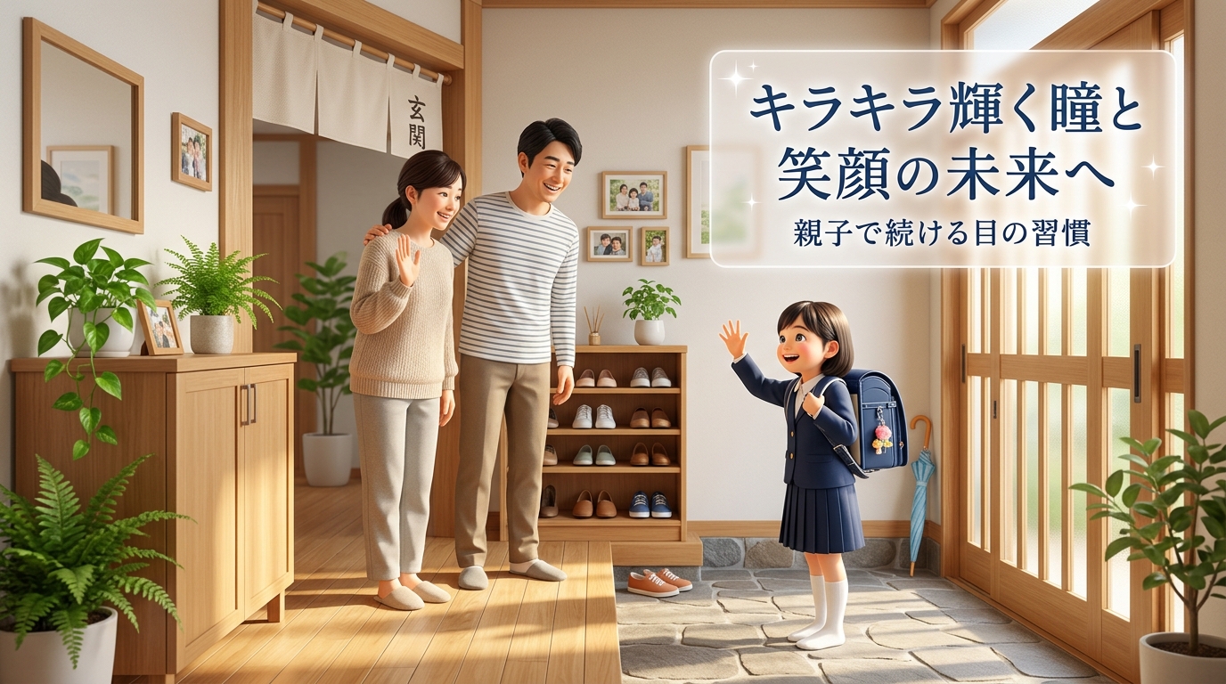 毎日の習慣で輝く子供の瞳と幸せな家族